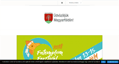 Desktop Screenshot of magyarfold-falu.hu
